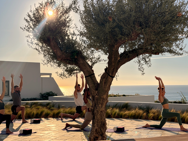 yoga terrace